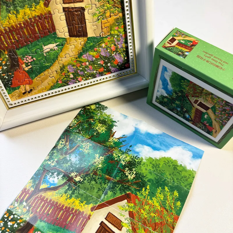 The red house garden of the li