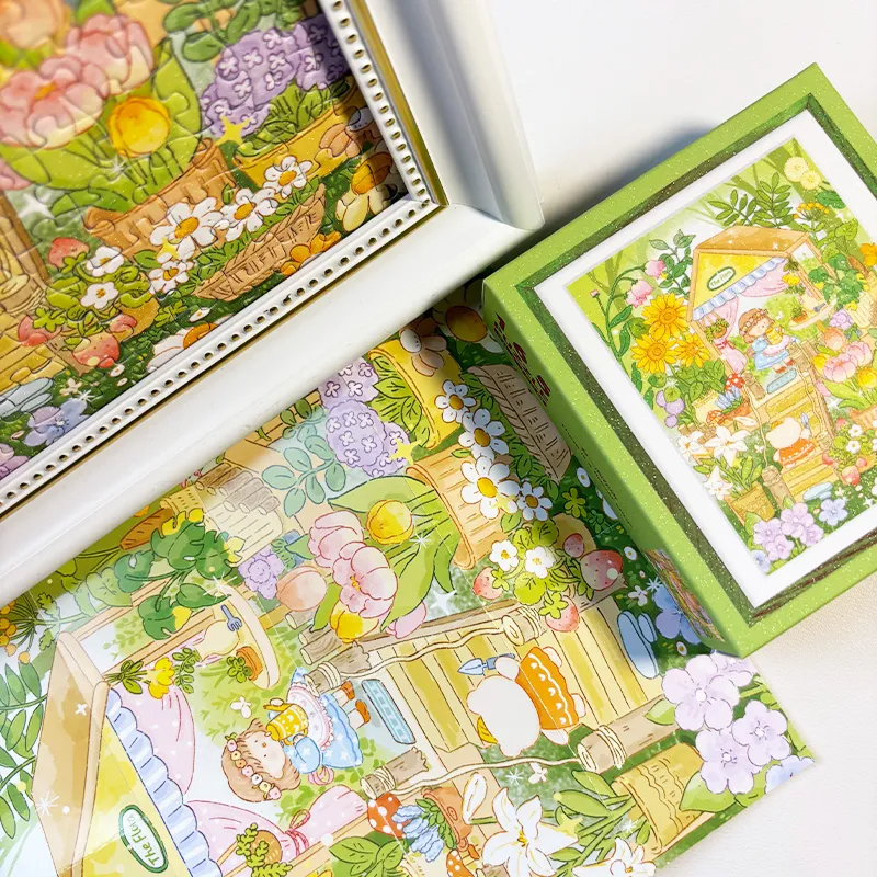 There is a flower shop puzzle 