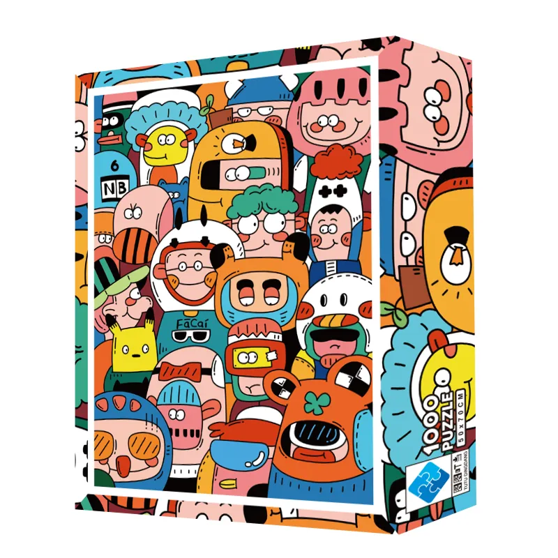 Dream Planet Puzzle Blue Card