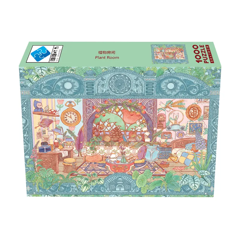 Plant Room Puzzle Blue Card