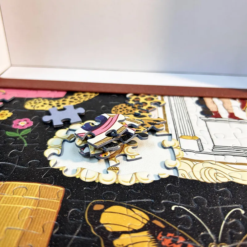 Spring Joy List Puzzle Card