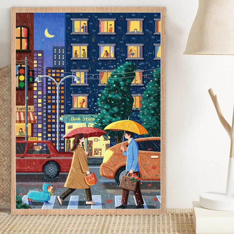 A hurriedly assembled puzzle o