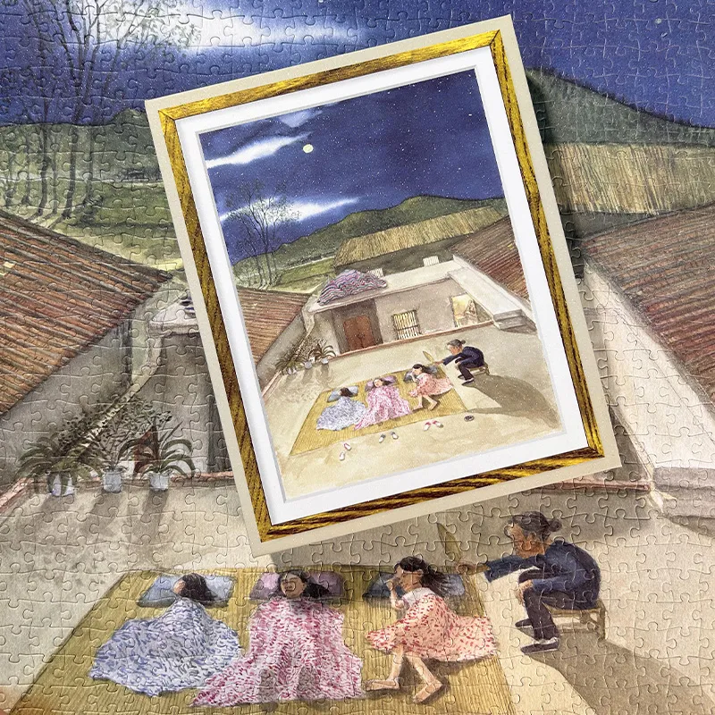 Cooling-off Sleeping Puzzle Bl