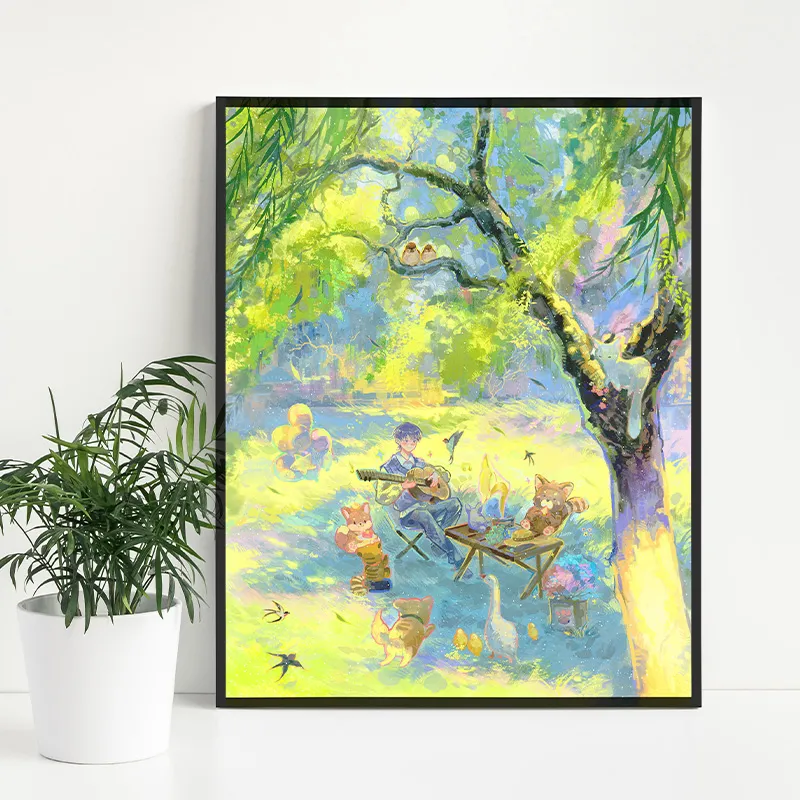 The puzzle blue card from last