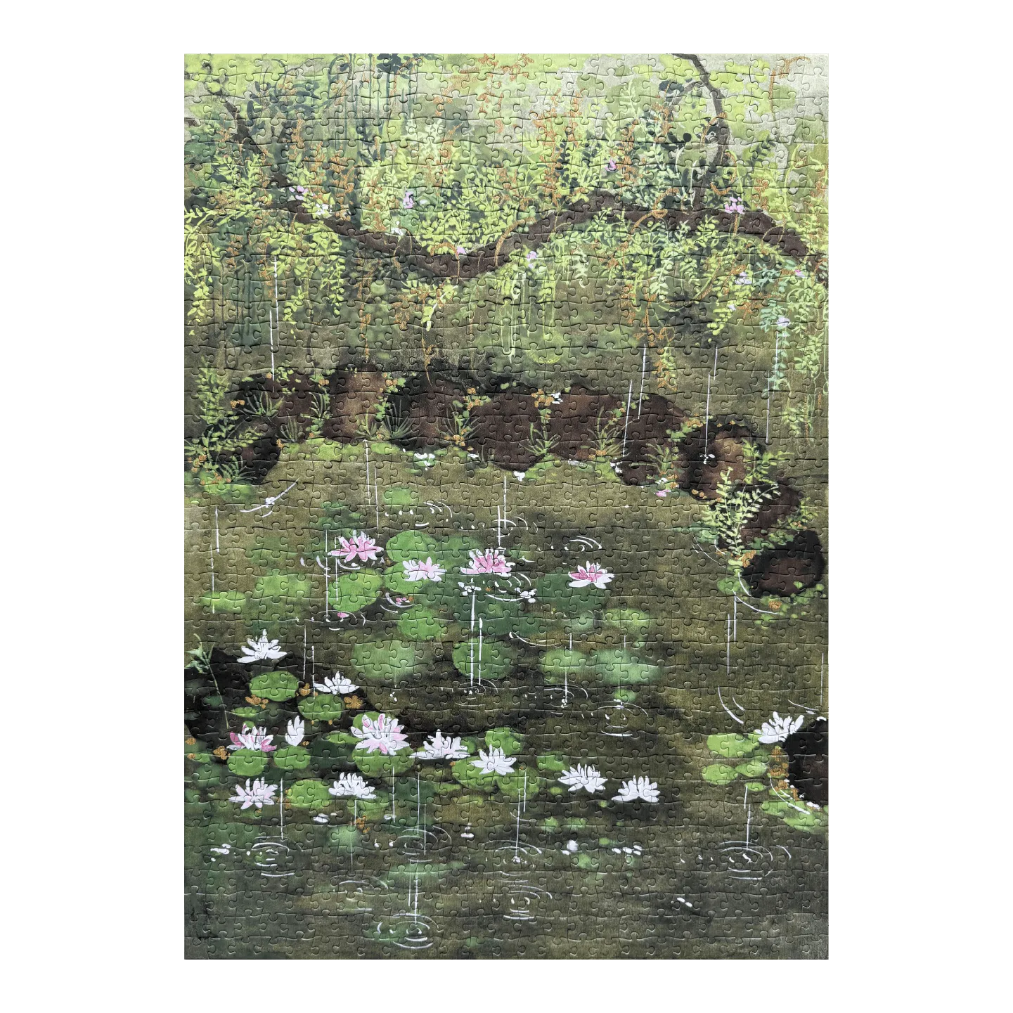 Picture of a Lotus Pond in Lig